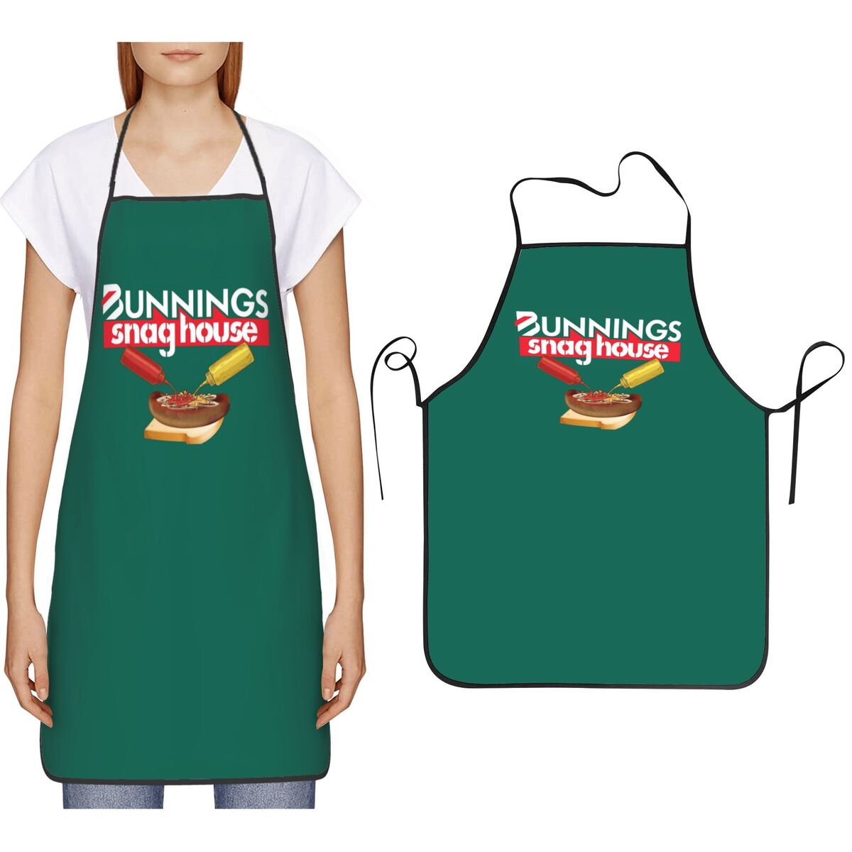 Camping Cooking Apron - バニングス スナッグハウス エプロン シェフ 料理 ベーキング