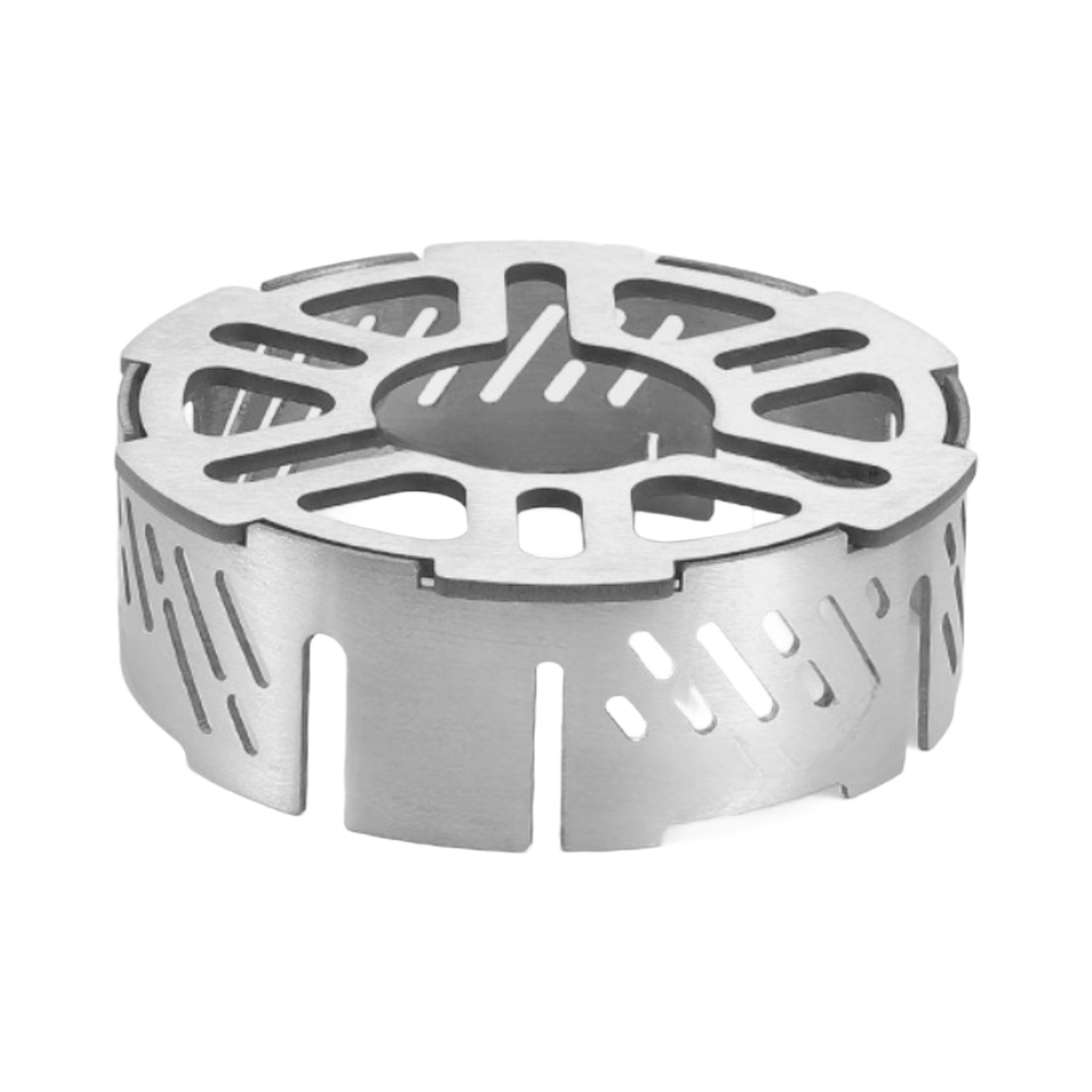 Camping Cooking Ring - ステンレス鋼防風リングキャンプストーブ用厚みのある大小ガスバーナーシールド屋外調理部品アクセサリー