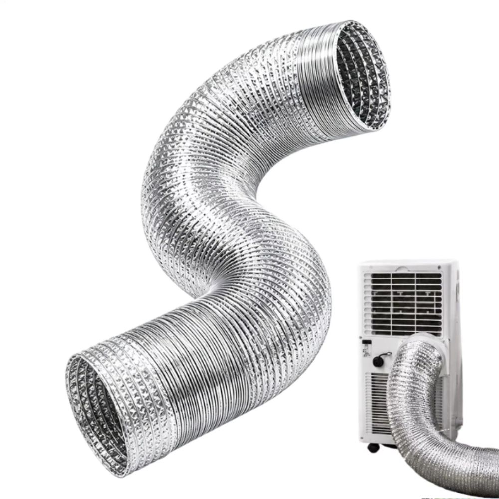 Aluminum Foil Heavy Duty - アルミ箔排気ホース高耐久耐熱エアコンダクト 15 センチメートル断熱ポータブルエアコン寮用