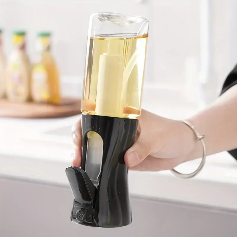 Camping Cooking Oil Bottle - JKJK 200/300/500mlオイルスプレーボトル キッチン調理用オリーブオイルディスペンサー キャンプBBQベーキング用 酢醤油スプレーヤー容器
