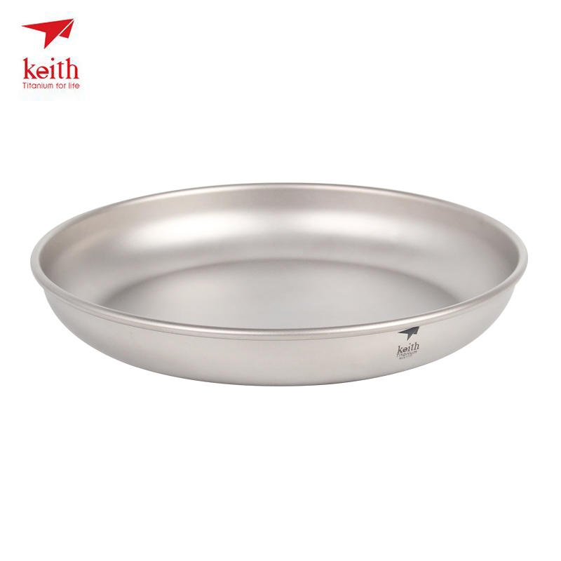 Camping Cooking System - キース-チタンキャンププレート,150ml-450ml,屋外食器,キャンプ用カトラリー,30g-70g,ti5362/ti5368