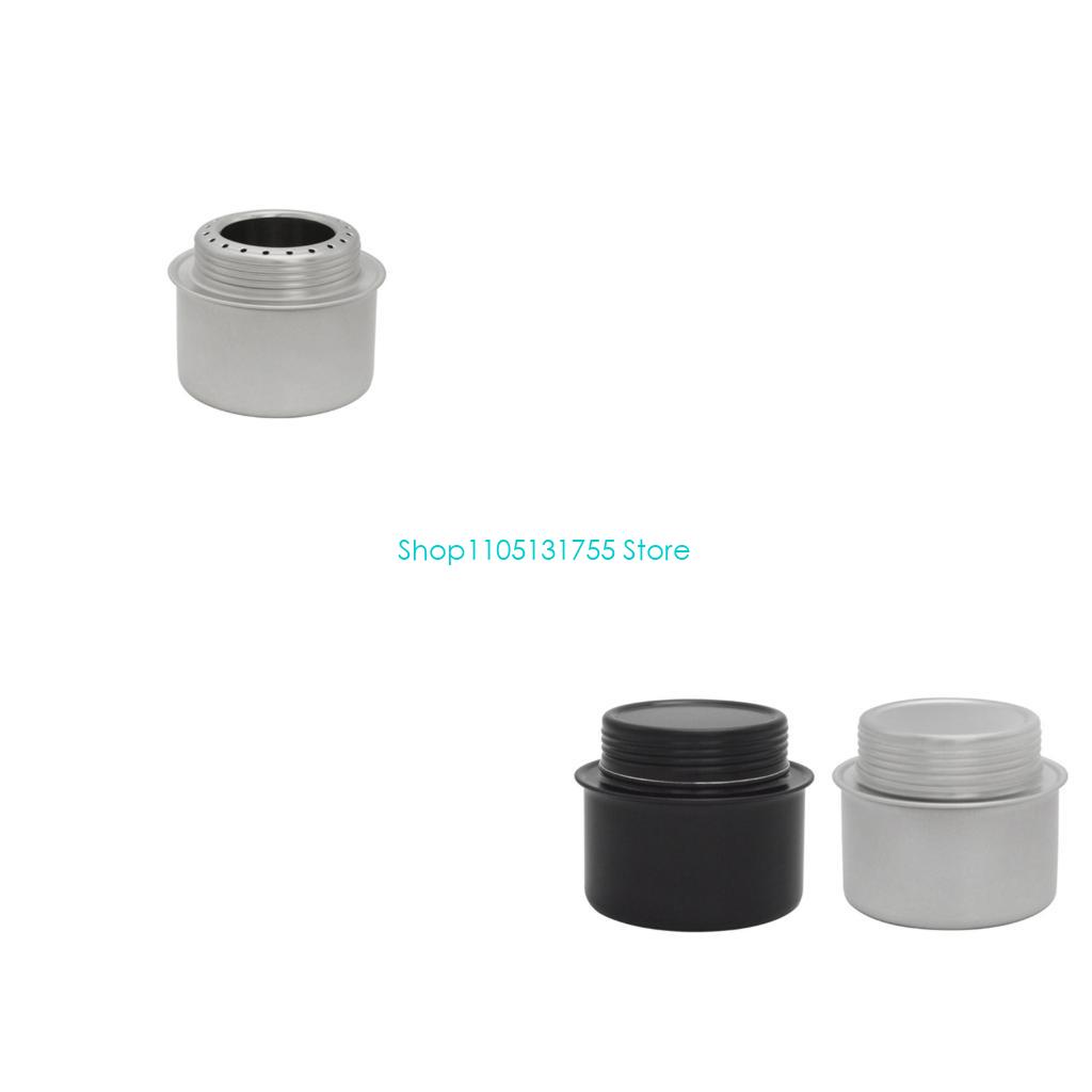 Camping Cooking Meals - K0EF Compacts キャンプストーブ アルコールバーナー アルミニウムボディ付き 軽量アルミニウムキャンプストーブ