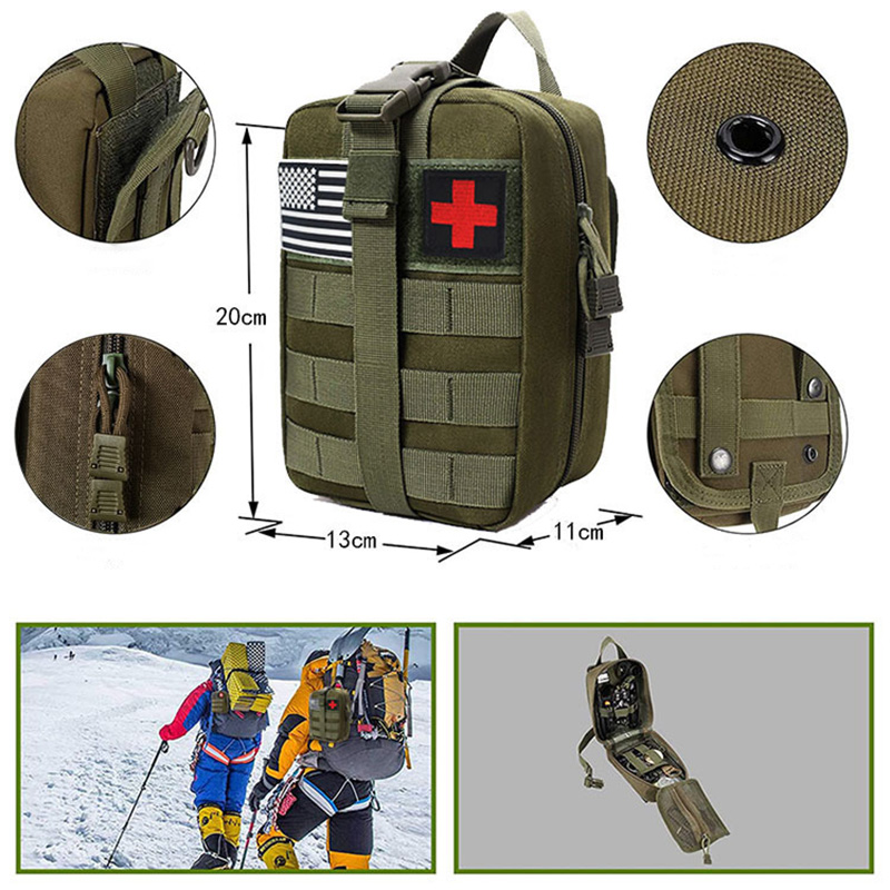サバイバル応急処置キットサバイバルフルセットモールアウトドア - Camping Cooking Set With Bag のレビューと価格