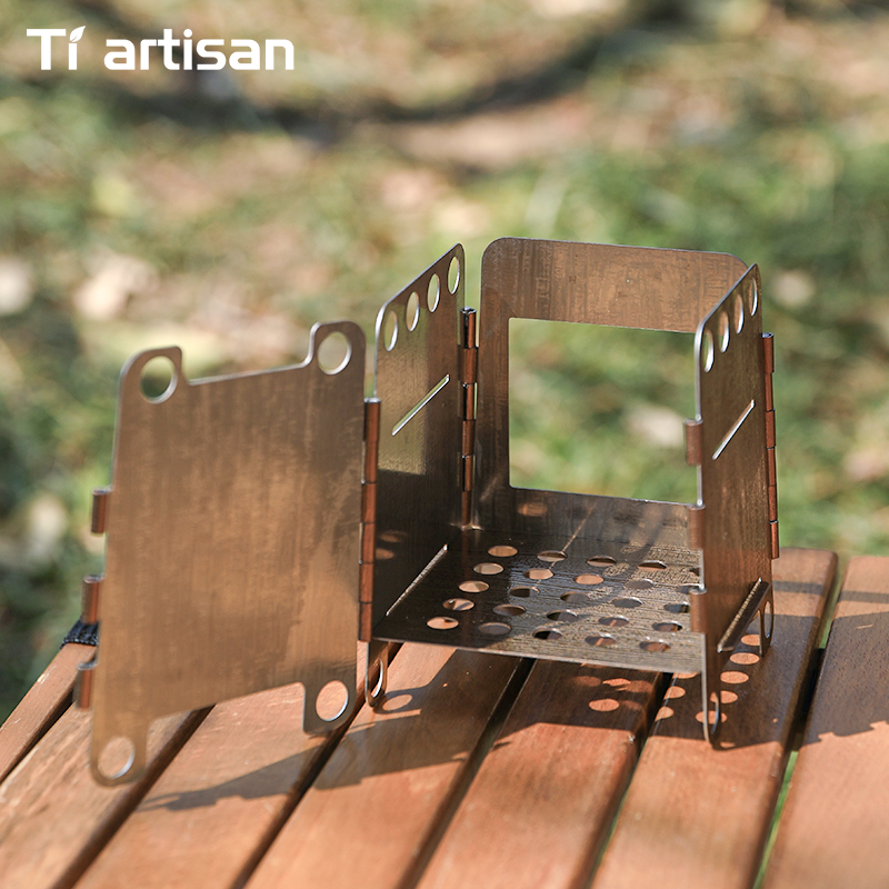Tiartisan ステンレス鋼キャンプストーブ ミニポータ - Camping Cooking Set With Bag のレビューと価格
