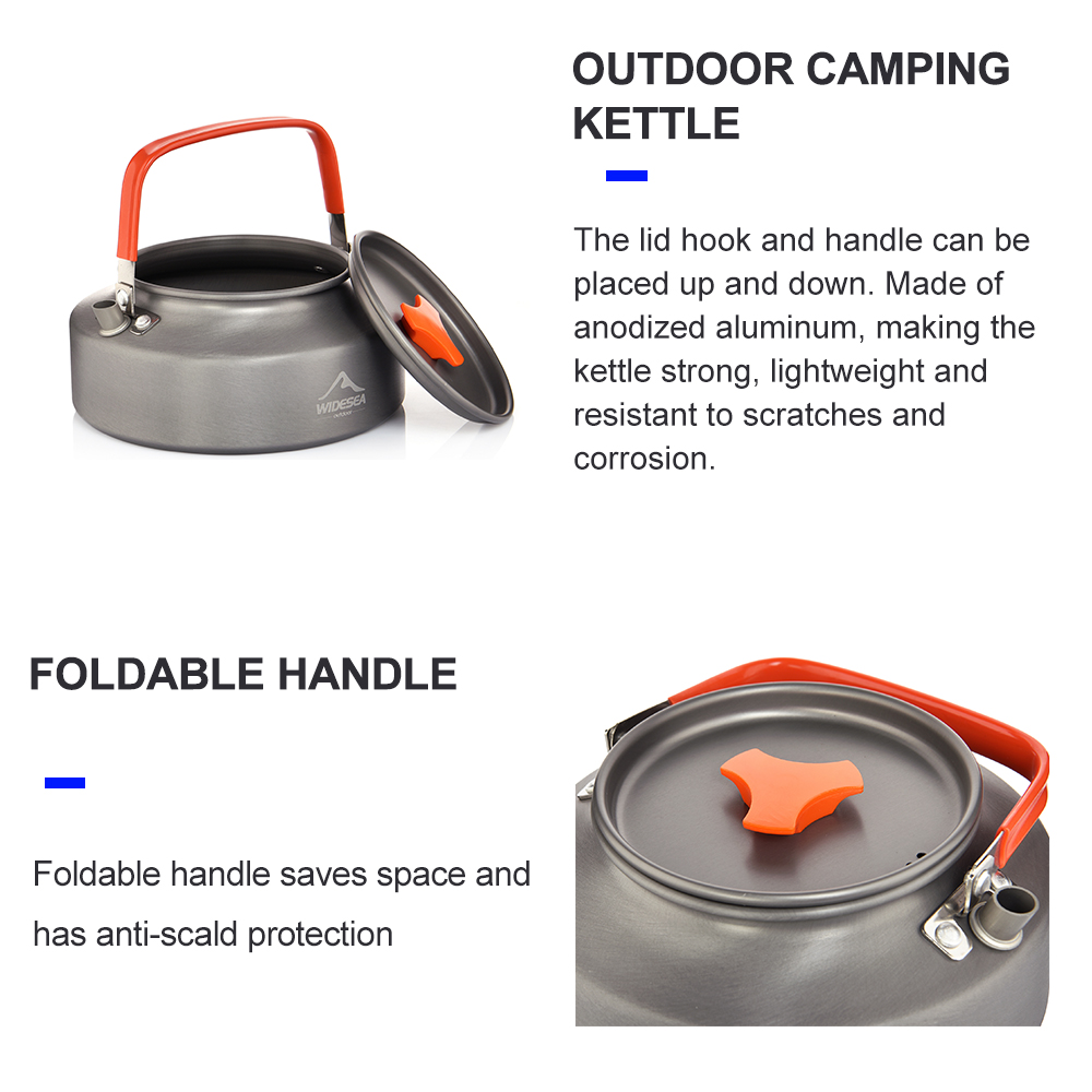 Widesea 1.1L 2L1.5L キャンプウォーターケ - Camping Cooking System のレビューと価格
