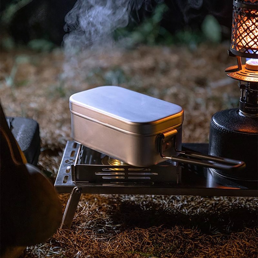 超軽量食器 キャンプ調理器具 ランチボックス 調理鍋 ピクニ - Camping Cooking Sets のレビューと価格