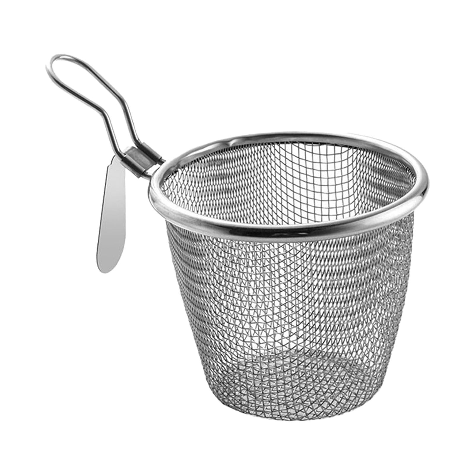 ステンレス製メッシュストレーナー ハンドル付き シフター キ - Camping Cooking Noodles のレビューと価格