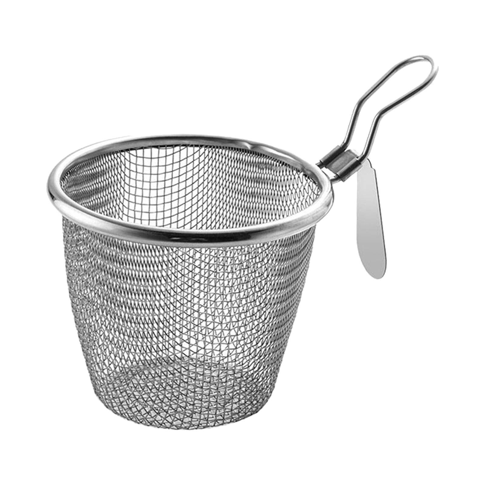 ステンレス製メッシュストレーナー ハンドル付き シフター キ - Camping Cooking Noodles のレビューと価格