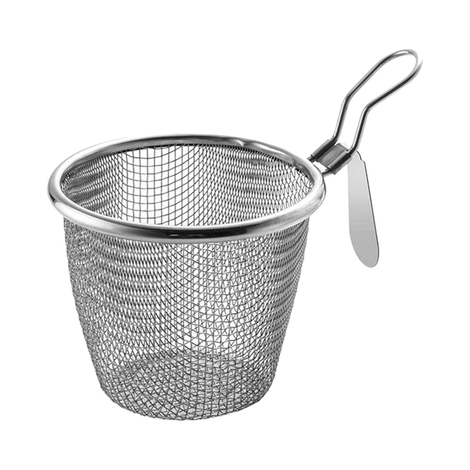 ステンレス製メッシュストレーナー ハンドル付き シフター キ - Camping Cooking Noodles のレビューと価格