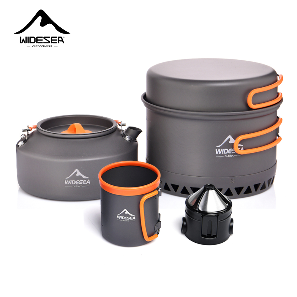 キャンプ食器アウトドア調理器具セットポット観光ケトルコーヒー - Camping Cooking Sets のレビューと価格
