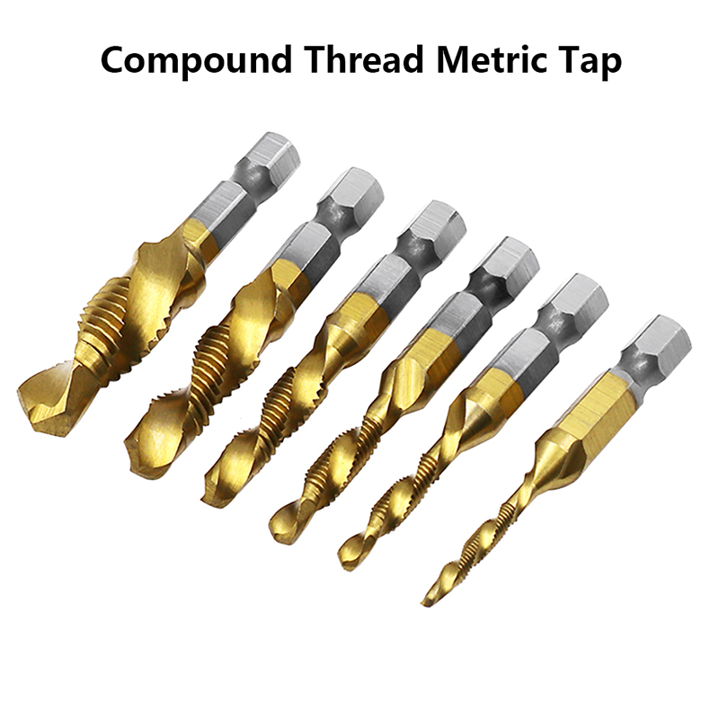 六角シャンク HSS ねじ山メートルタップドリルビットねじ機 - Mess Kit Titanium のレビューと価格