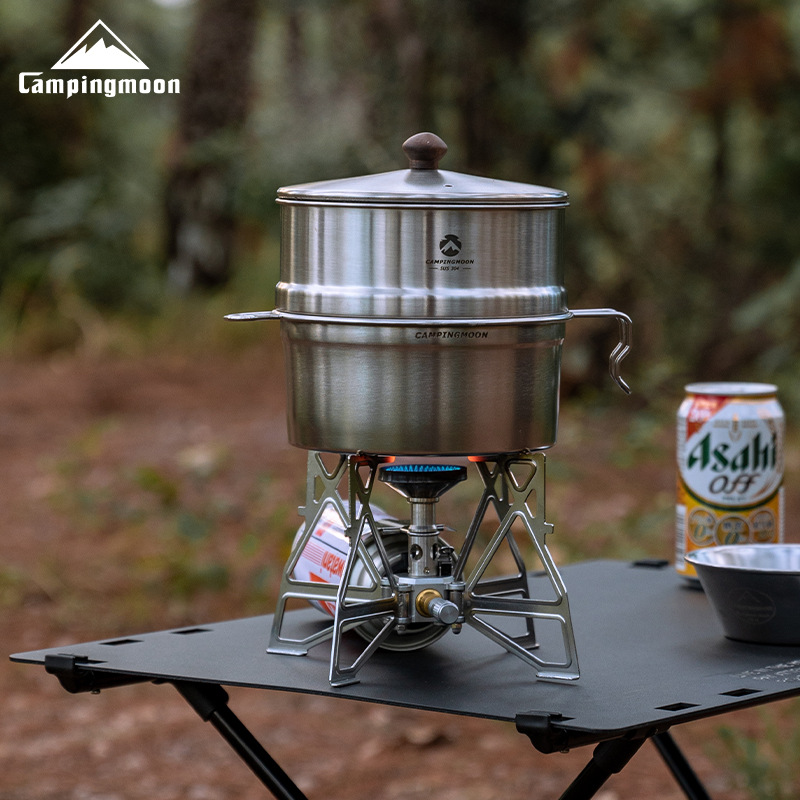 CAMPINGMOON S371 セラポット スチーマー付き - Camping Cooking Noodles のレビューと価格