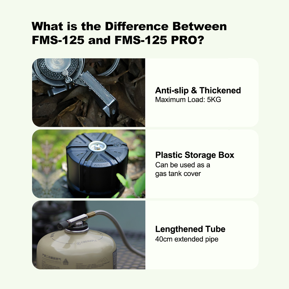 ファイヤーマプル防風スプリットガスバーナー、軽量機器、点火装 - Camping Cooking System のレビューと価格