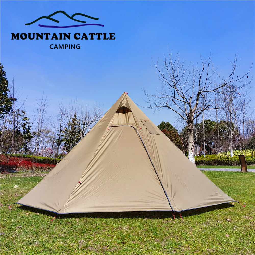 ストーブジャック付きの冬用ピラミッドテント,超軽量テント,ア - Camping Cooking Tent のレビューと価格