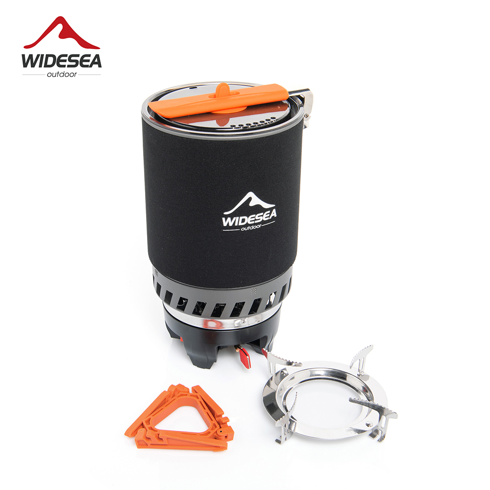 広範囲の海でのキャンプ用調理システム、熱交換器付き屋外ガスバ - Camping Cooking Burner のレビューと価格