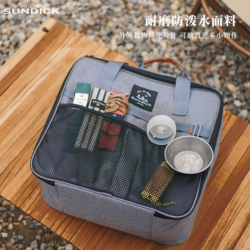 アウトドアキャンプピクニックバッグ収納袋衝突防止ポータブル食 - Camping Cooking Set With Bag のレビューと価格