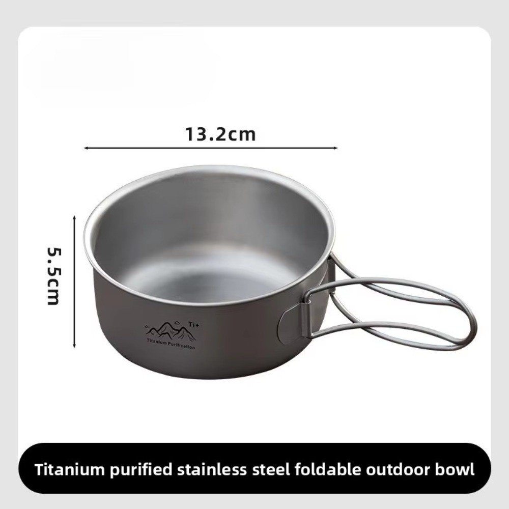 携帯用超軽量キャンプ用鍋、チタン製調理器具、インスタントラー - Camping Cooking Noodles のレビューと価格