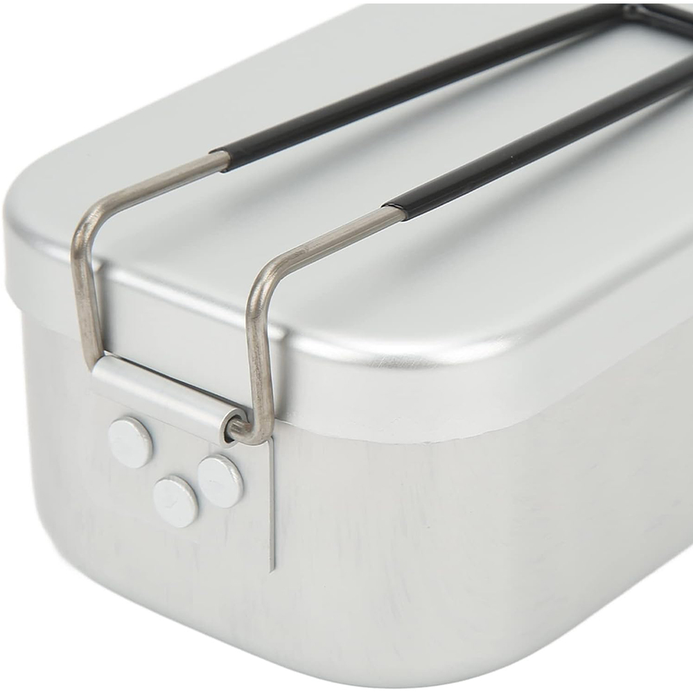 800 ミリリットルアルミ弁当箱屋外キャンプ調理器具食器折り - Camping Cooking Sets のレビューと価格