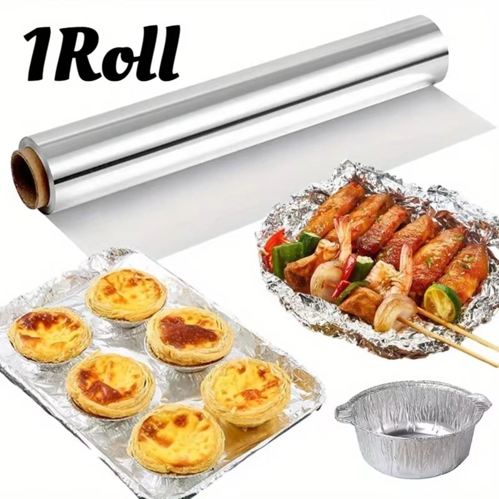 5m/10m/20m 使い捨てアルミホイル紙 厚手のノンステ - Aluminum Foil Heavy Duty のレビューと価格