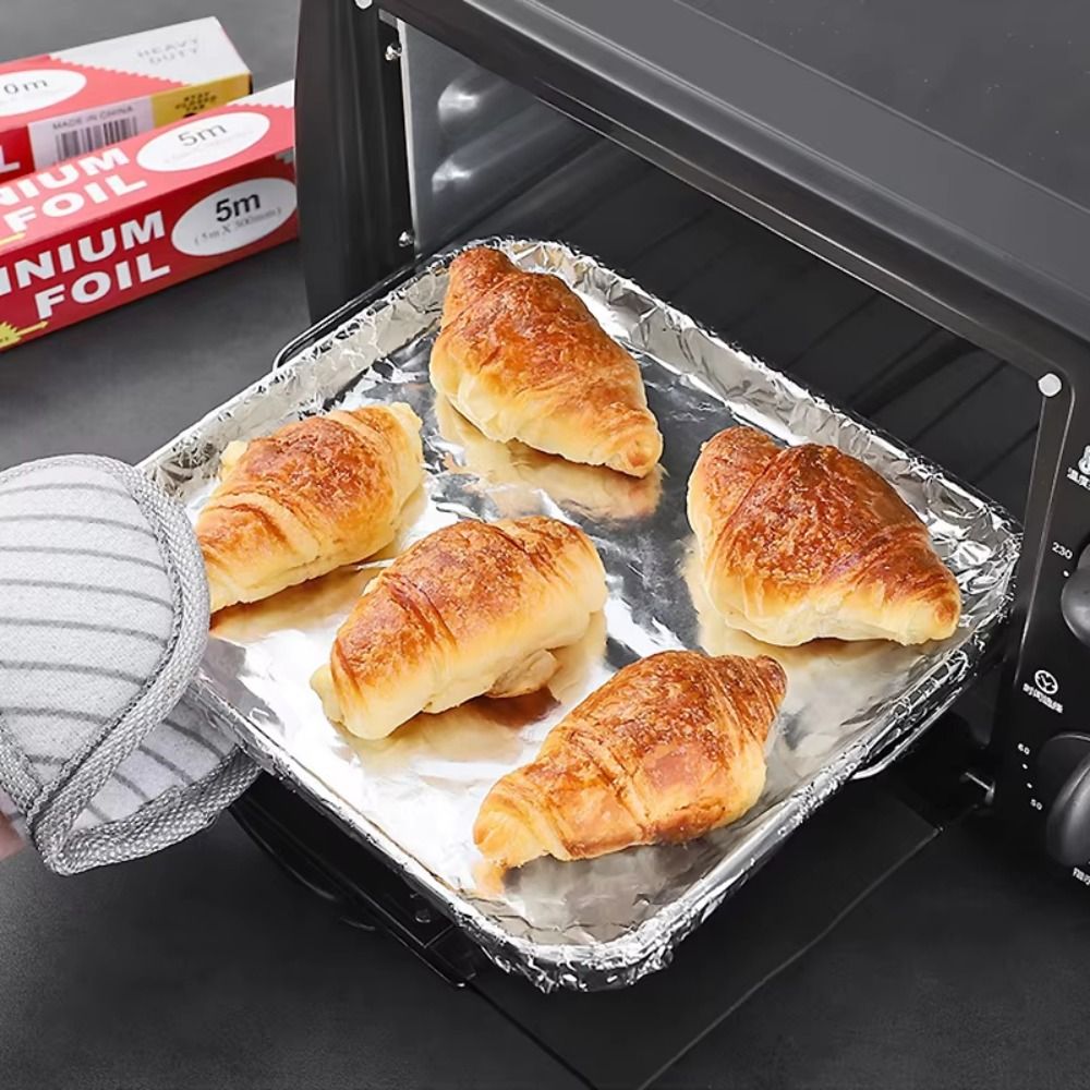 5m/10m/20m 使い捨てアルミホイル紙 厚手のノンステ - Aluminum Foil Heavy Duty のレビューと価格