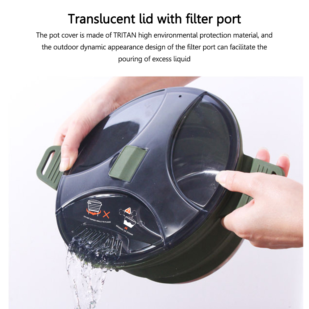 2.5L Silicone Folding Kettle C - Camping Cooking System のレビューと価格