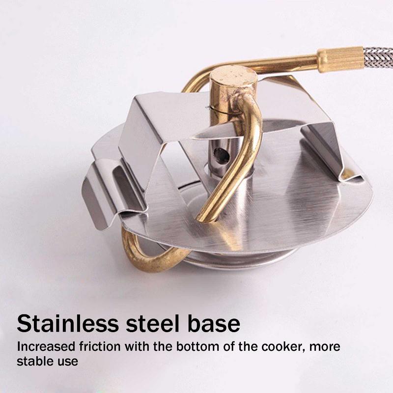 ステンレス鋼のポータブル屋外キャンプガスストーブ,アルパイン - Camping Cooking Burner のレビューと価格
