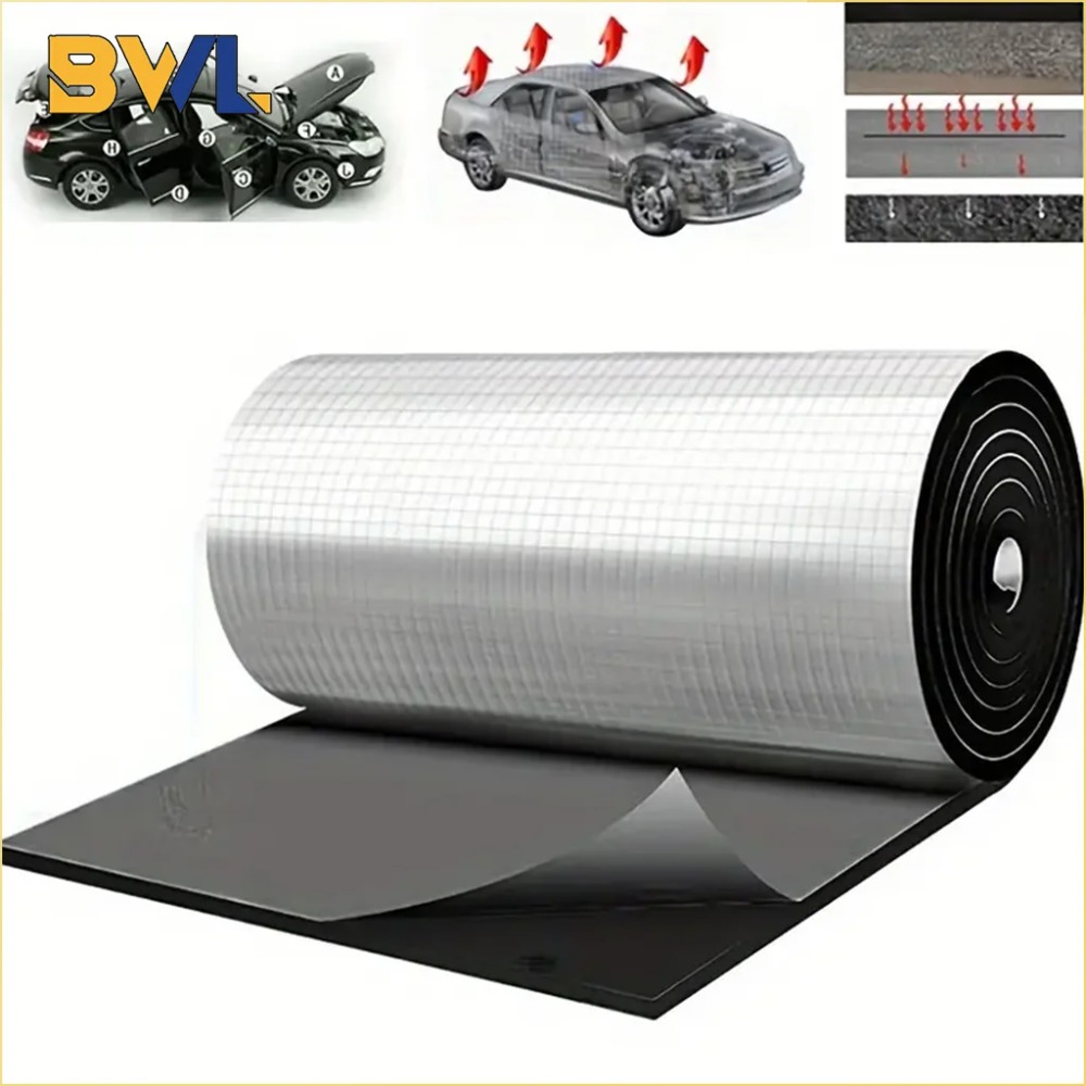 5/10 ミリメートル消音断熱マット車の防音デッドニング断熱 - Aluminum Foil Heavy Duty のレビューと価格