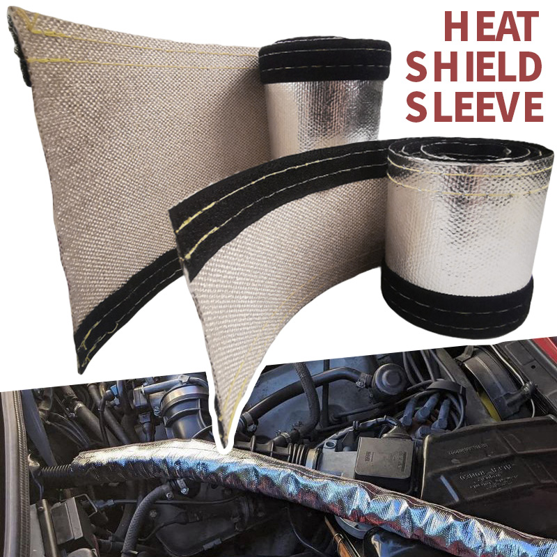 1 メートル金属製熱シールド熱防火スリーブ絶縁ワイヤーホース - Aluminum Foil Heavy Duty のレビューと価格