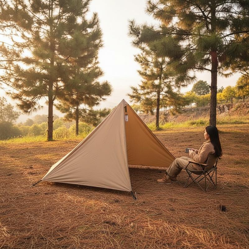 キャンプストーブ用防風スクリーン 20Dナイロン製 難燃性  - Camping Cooking Windscreen のレビューと価格