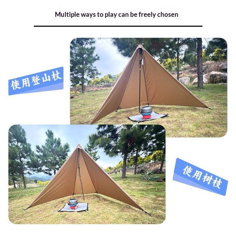 キャンプストーブ用防風スクリーン 20Dナイロン製 難燃性  - Camping Cooking Windscreen のレビューと価格