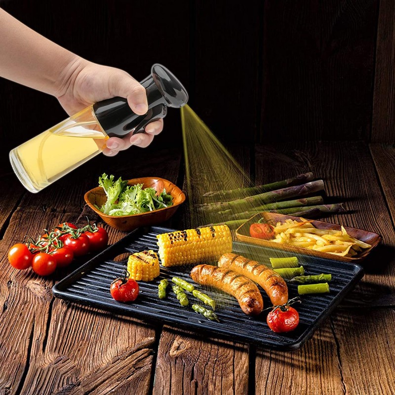 オイルスプレーボトル200/500ml,家庭用キッチン調理器 - Camping Cooking Oil Bottle のレビューと価格
