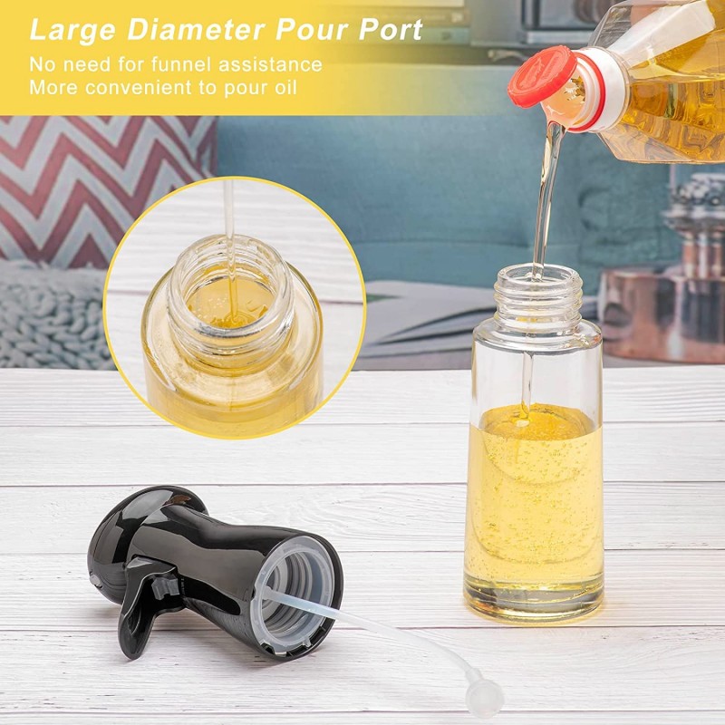 オイルスプレーボトル200/500ml,家庭用キッチン調理器 - Camping Cooking Oil Bottle のレビューと価格