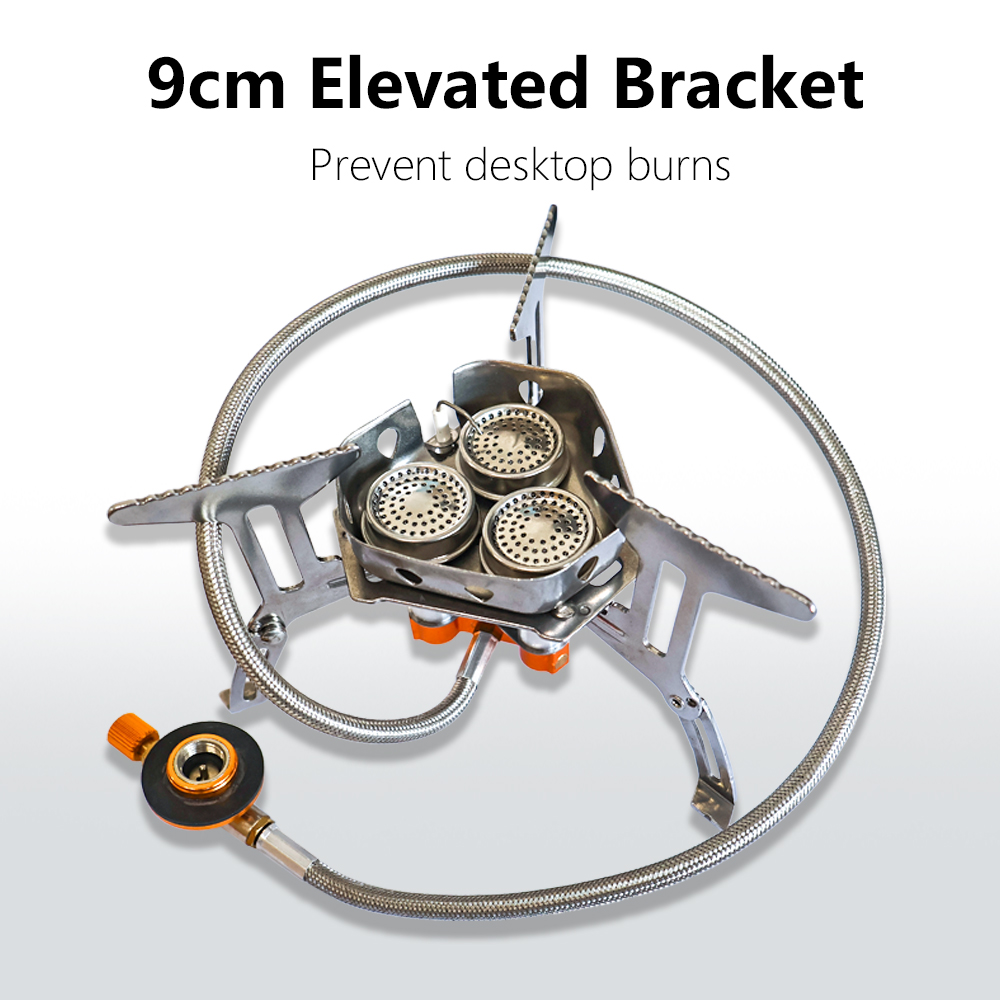 Tarka キャンプガスストーブ 5800 ワット 3 ヘッ - Camping Cooking System のレビューと価格