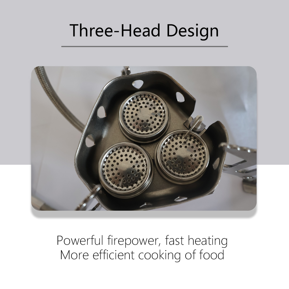 Tarka キャンプガスストーブ 5800 ワット 3 ヘッ - Camping Cooking System のレビューと価格