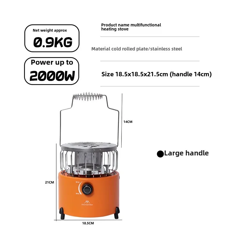 MOUNTAINHIKER ポータブル 2000W ガスヒー - Camping Cooking Tent のレビューと価格