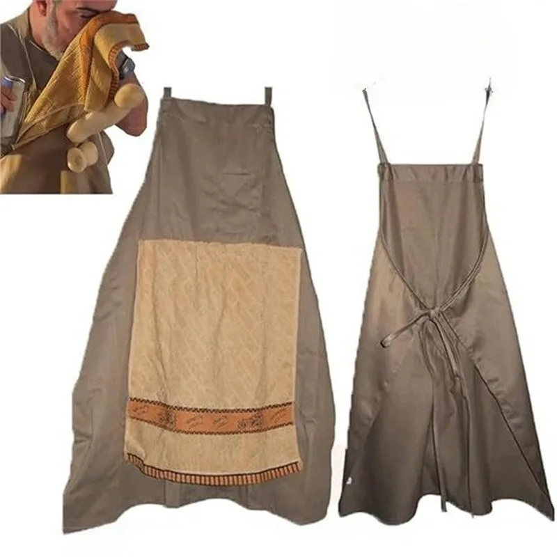面白いいたずらエプロン シェフ用 クリエイティブポケットサプ - Camping Cooking Apron のレビューと価格