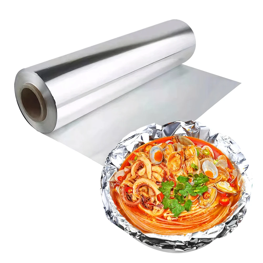 食品グレードの使い捨てアルミホイル 12.2x1.65インチ - Aluminum Foil Heavy Duty のレビューと価格