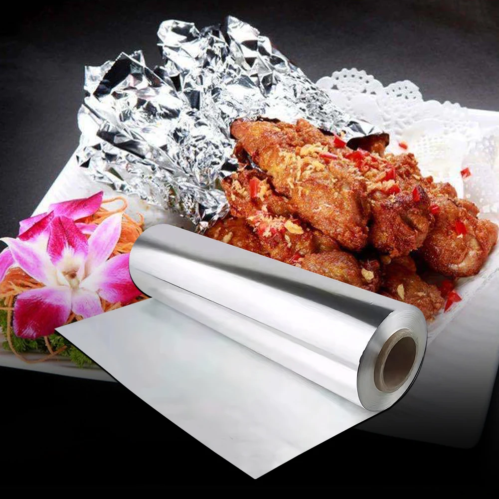食品グレードの使い捨てアルミホイル 12.2x1.65インチ - Aluminum Foil Heavy Duty のレビューと価格