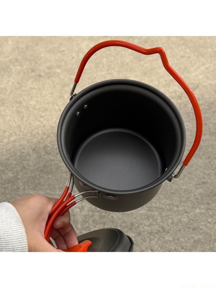 U2JB 1.4L キャンプ調理器具ハードアルミニウムポット - Camping Cooking Meals のレビューと価格