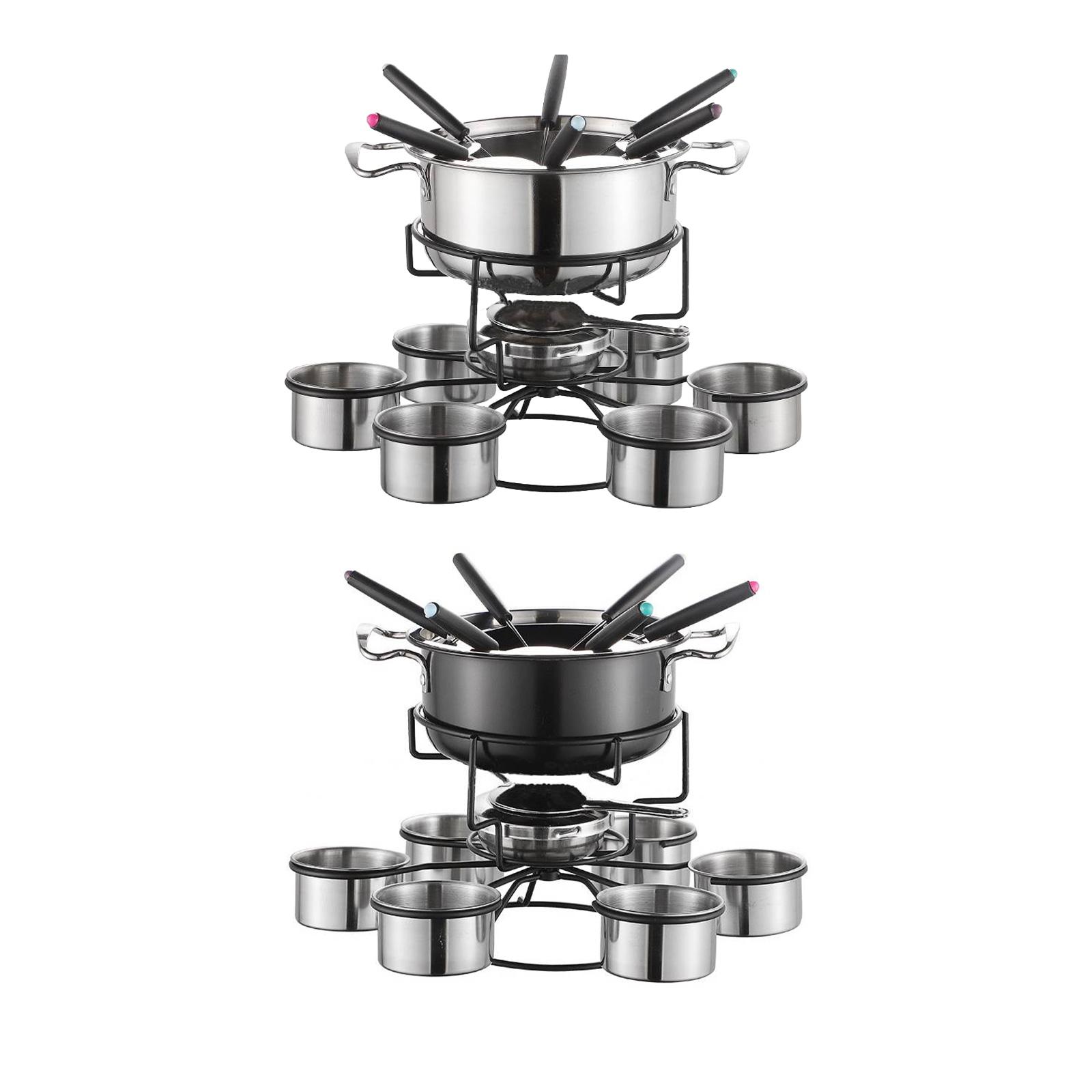 フォンデュポットセット調理ストーブ厚みのある多機能安定した溶 - Camping Cooking Sets のレビューと価格