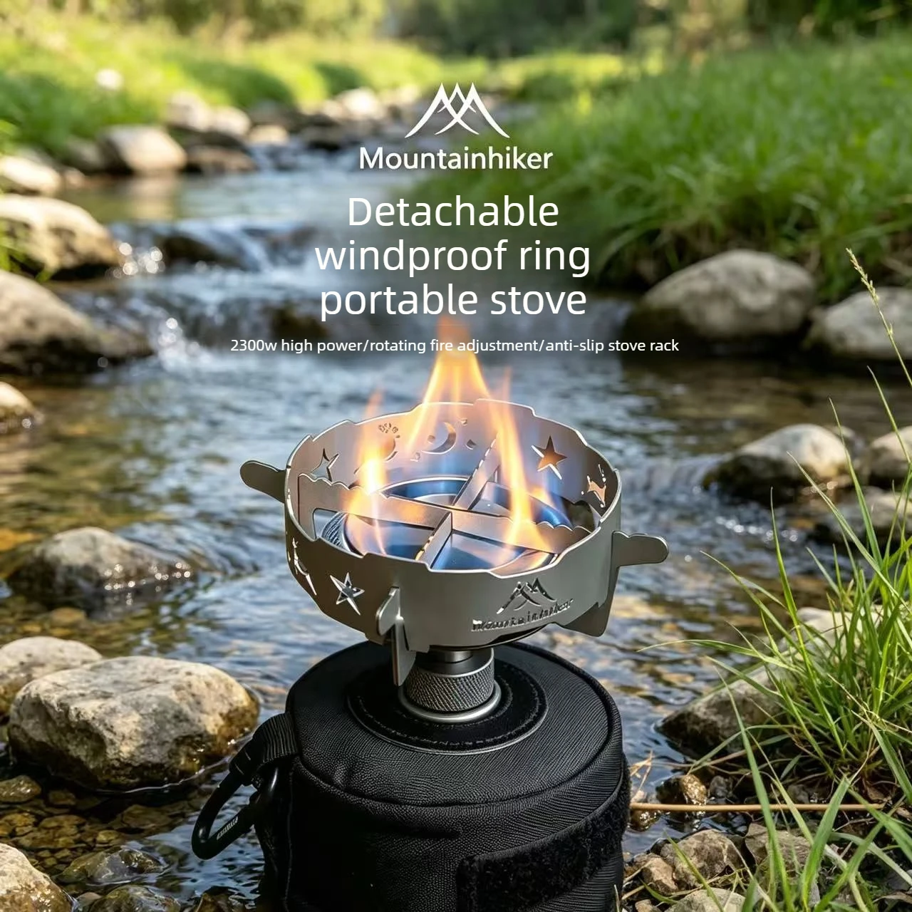 キャンプストーブ用着脱式防風リング アウトドアストーブ用風防 - Camping Cooking Windscreen のレビューと価格