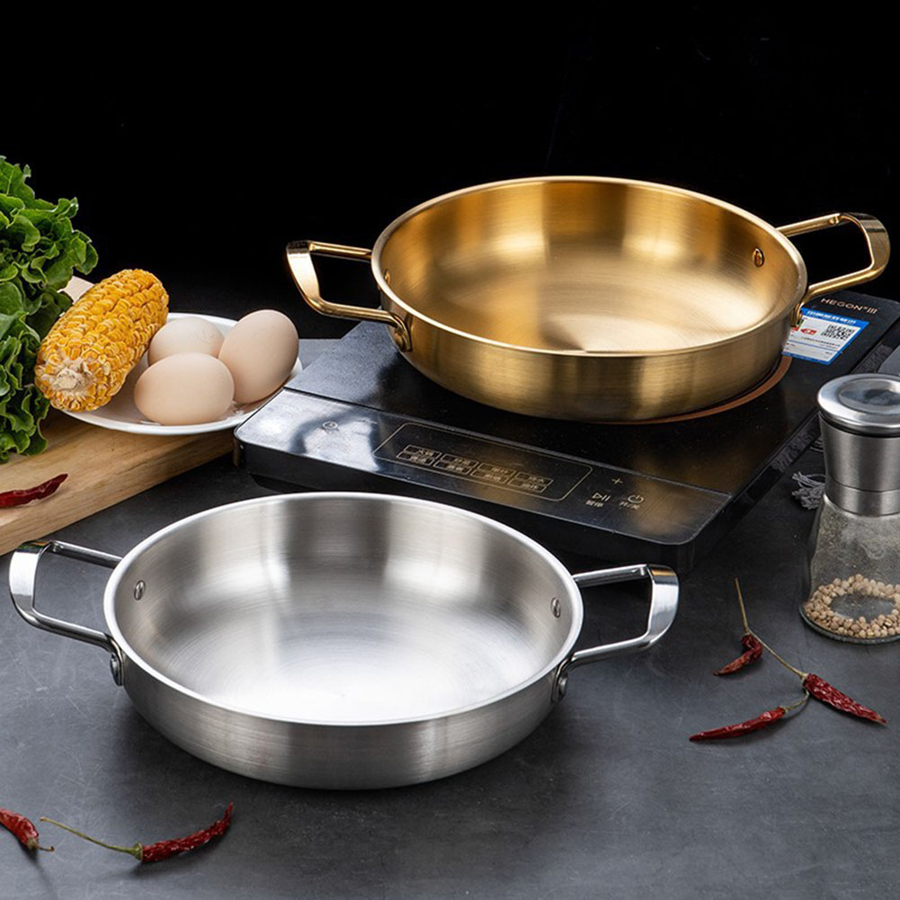 ステンレス製麺鍋 24cm シルバー 韓国風スープポット ハ - Camping Cooking Noodles のレビューと価格