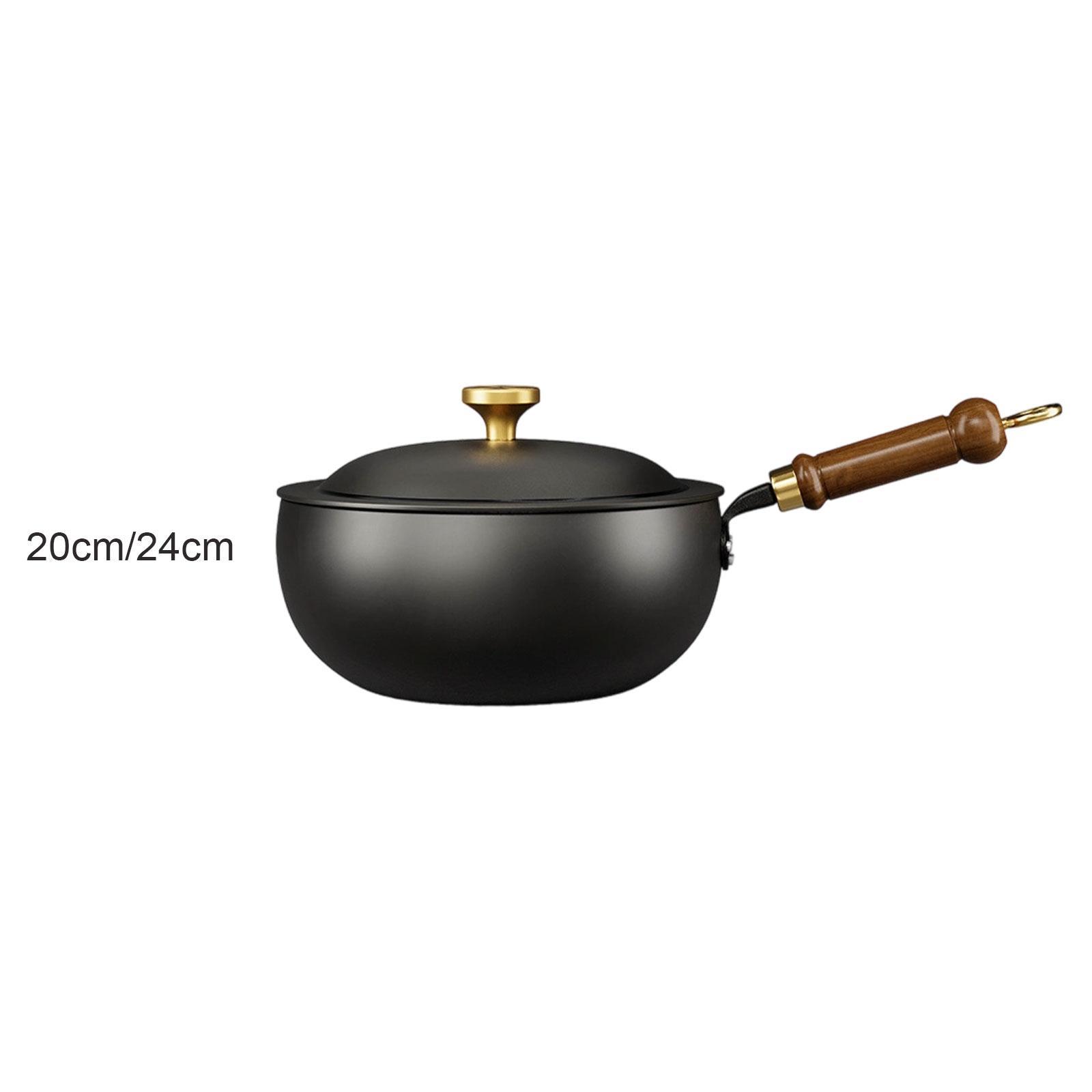 テフロン加工中華鍋インスタントラーメンポット沸騰調理器具調理 - Camping Cooking Noodles のレビューと価格