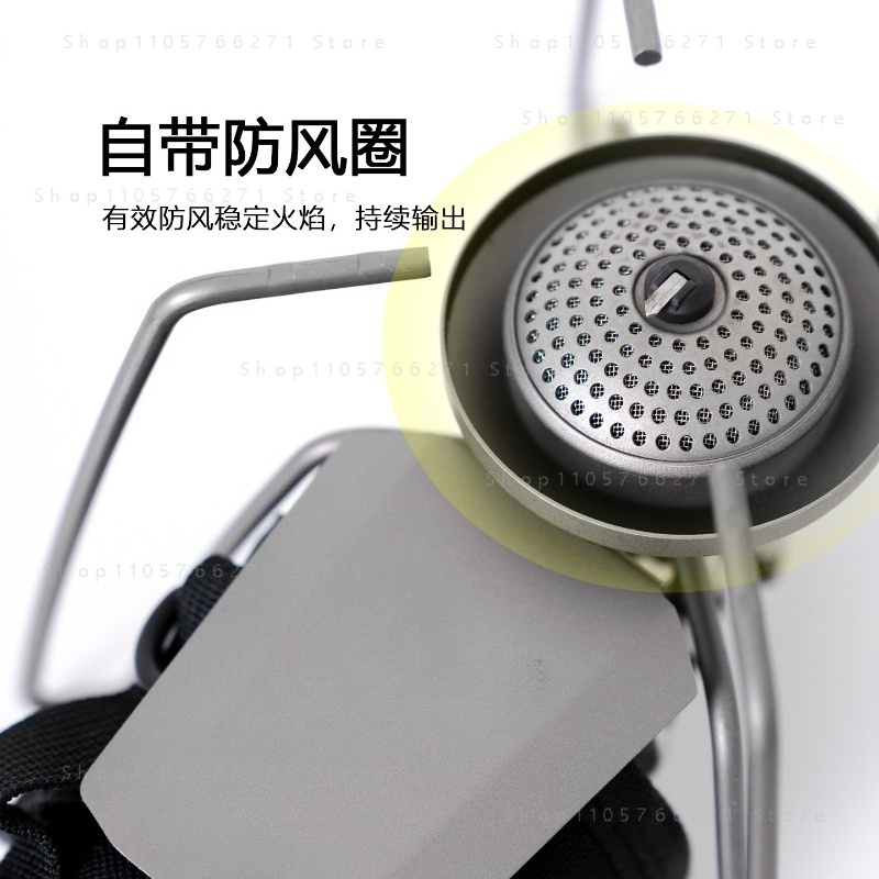 マイクロレギュレーター付きスパイダーストーブ、純チタン製ポー - Camping Cooking Burner のレビューと価格
