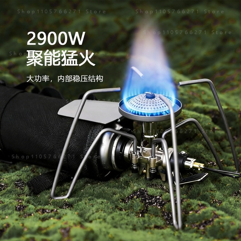 マイクロレギュレーター付きスパイダーストーブ、純チタン製ポー - Camping Cooking Burner のレビューと価格