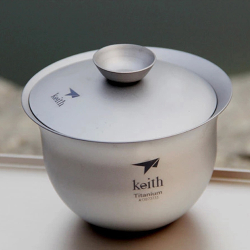 Leikeith-キャンプ用のポータブル屋外焦げ付き防止チタ - Camping Cooking Set With Kettle のレビューと価格