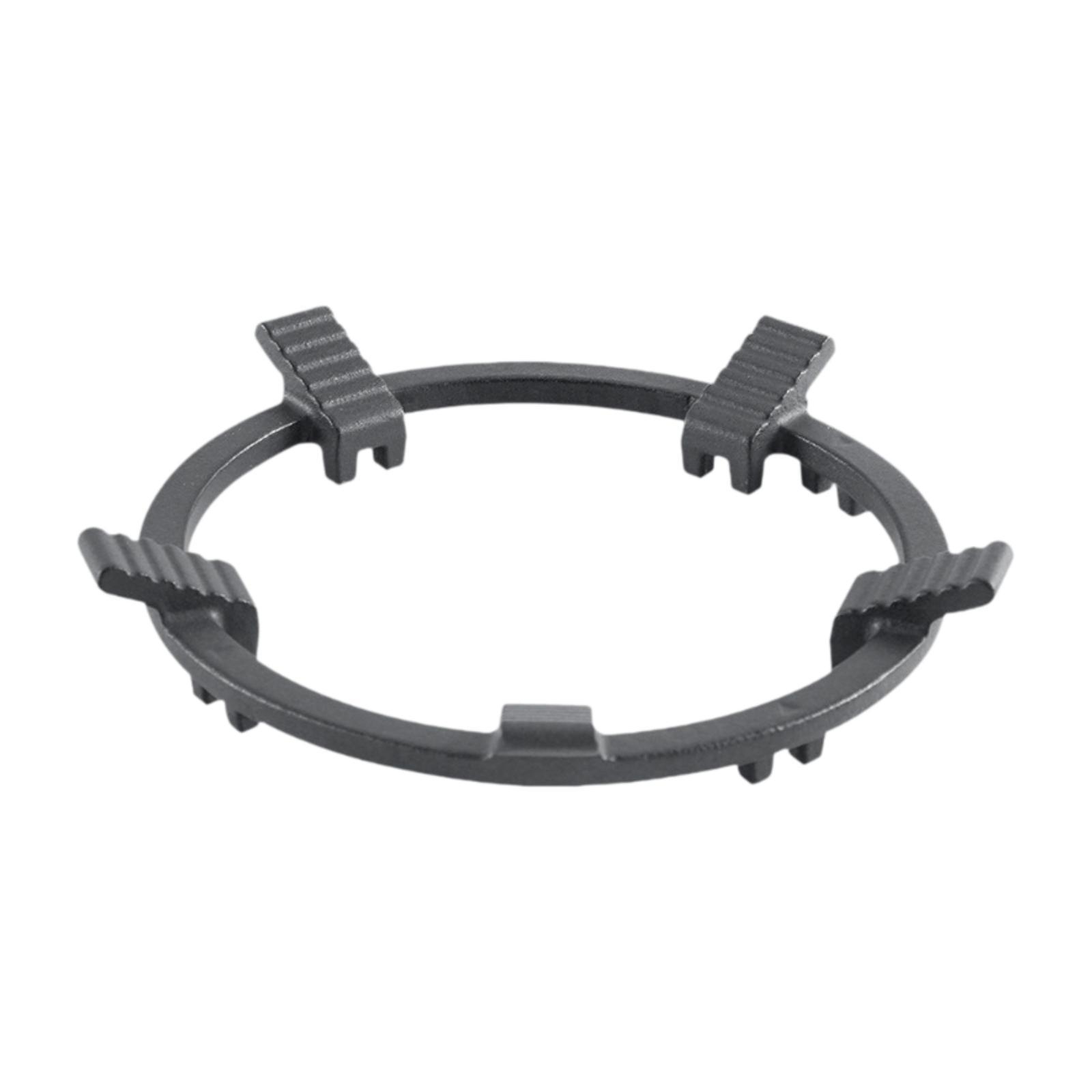 鋳鉄中華鍋サポートリングポットブラケット調理器具用品キャンプ - Camping Cooking Ring のレビューと価格