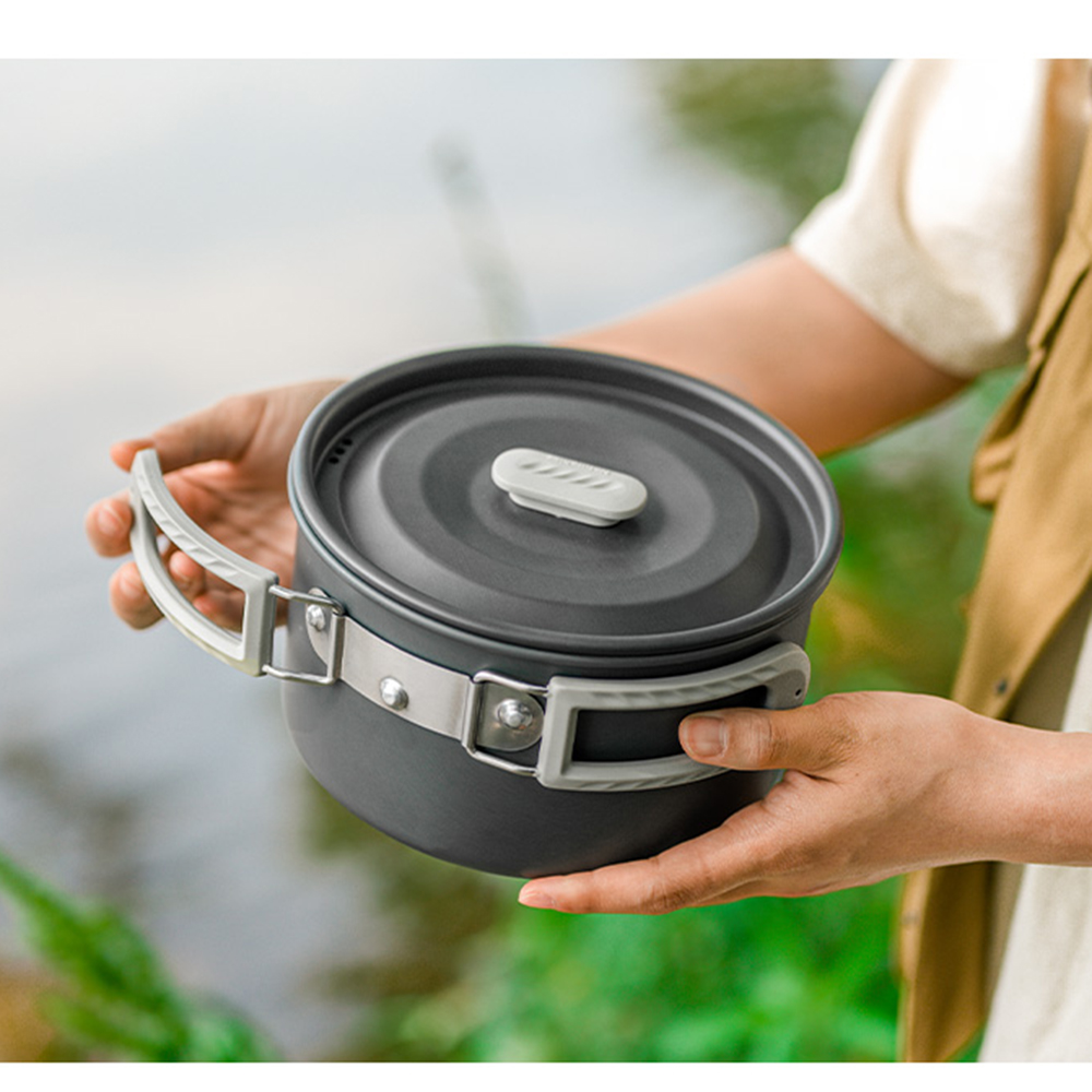 Naturehike アウトドアポットセット、キャンプ調理器 - Camping Cooking System のレビューと価格