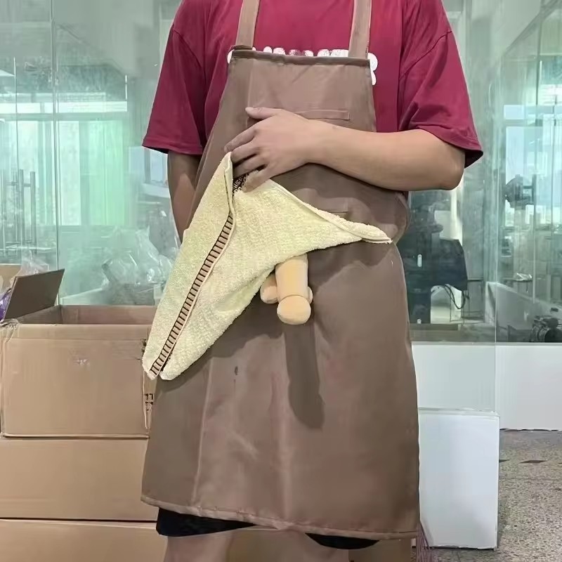 新しいシェフのいたずらエプロン、ポケット付きクリエイティブな - Camping Cooking Apron のレビューと価格
