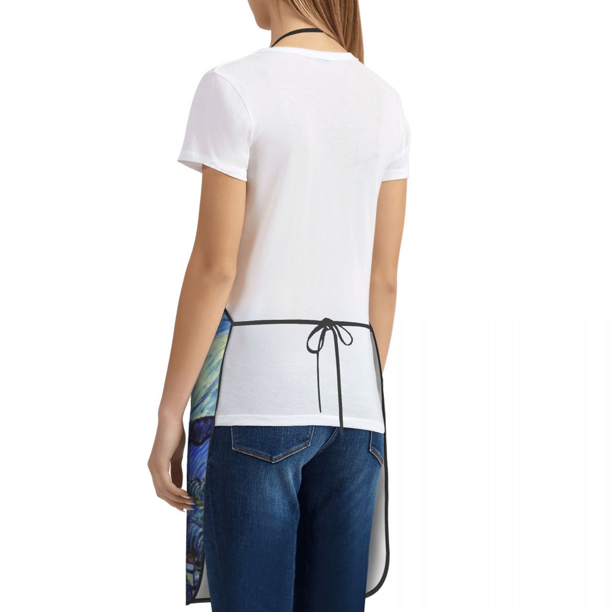よだれかけヴィンセントヴァンゴッホ星月夜エプロン男性女性ユニ - Camping Cooking Apron のレビューと価格